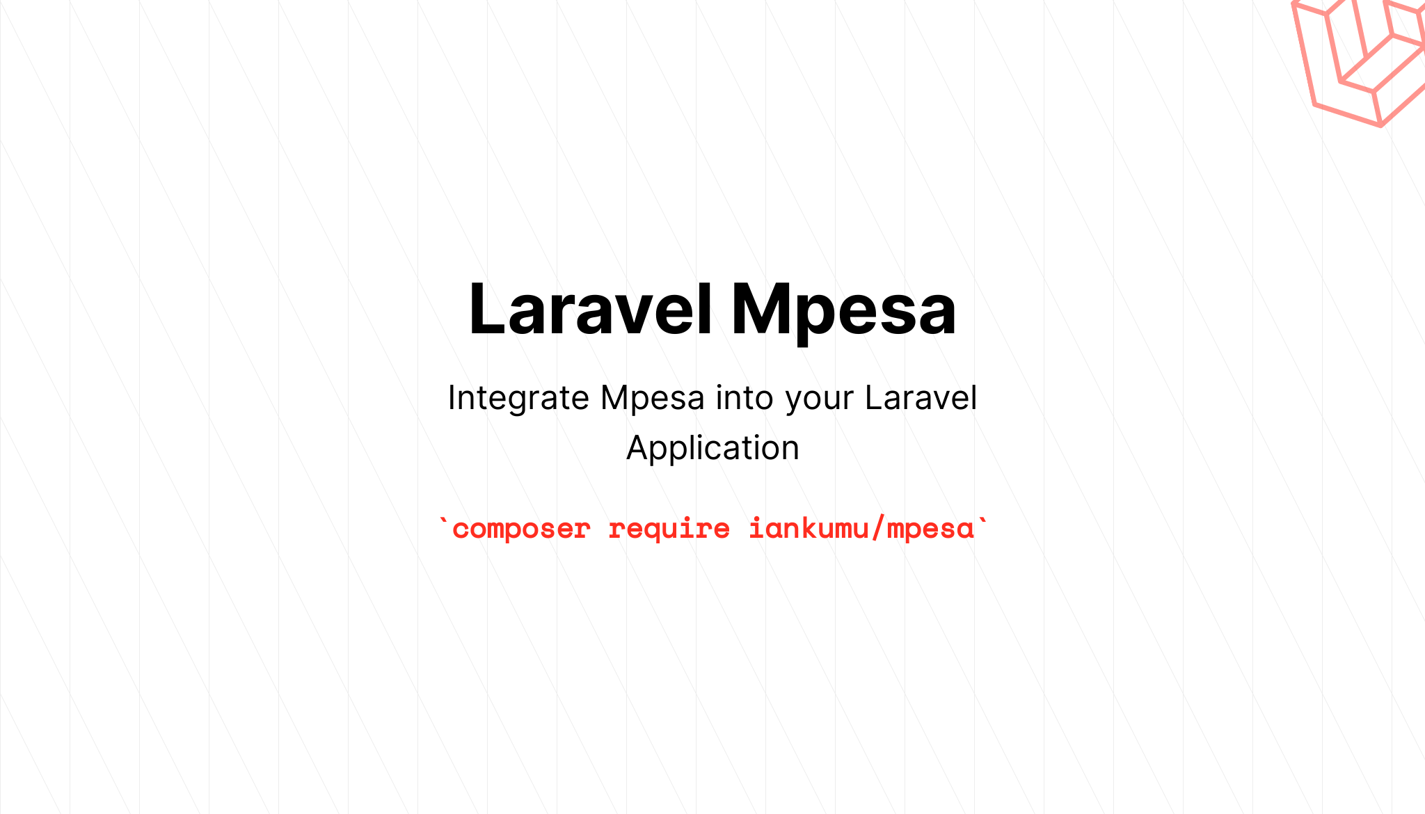 Laravel Mpesa Package