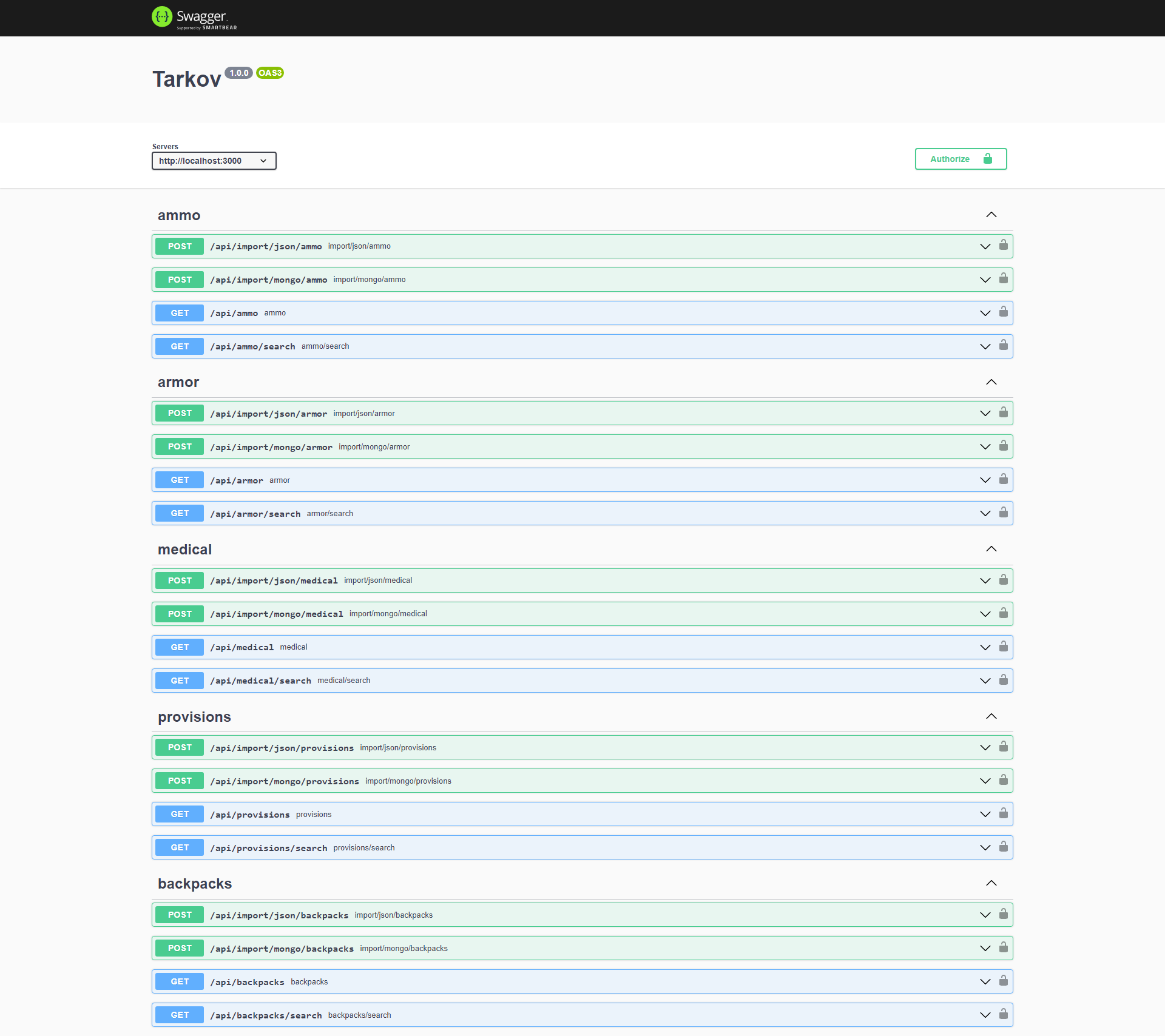 API Docs