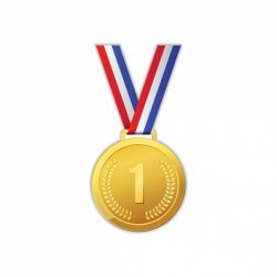 1crazy gold medal