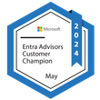 Entra Advisors Customer Champion | May 2024