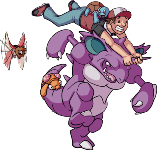 Nidoking Running (by MoofinSeeker)