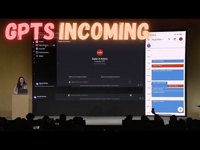 ChatGPT Upgrades - GPTs (Customized Versions of ChatGPT) - Natural Language - OpenAI DevDay Part 4