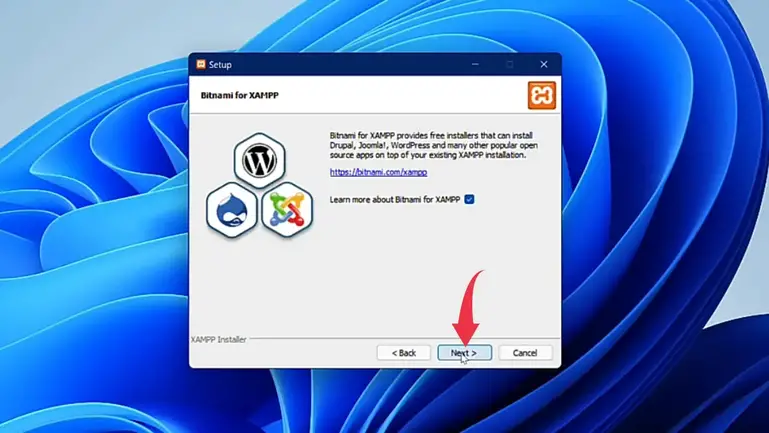 XAMPP Installation Wizard