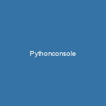 Python console