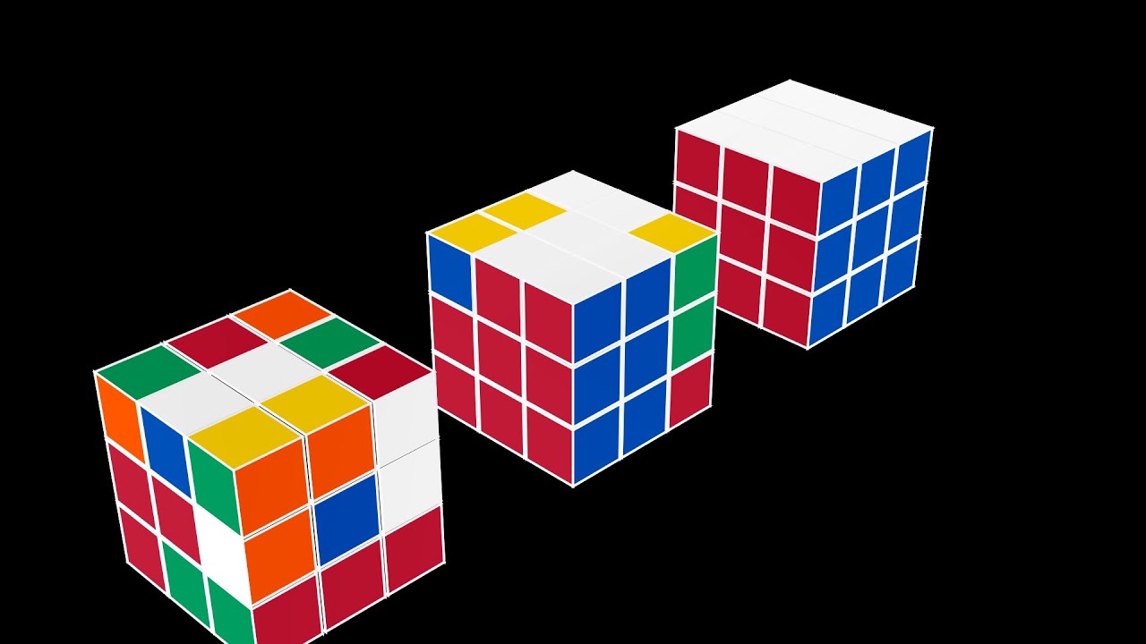 Rubik's Cube Solution Animation