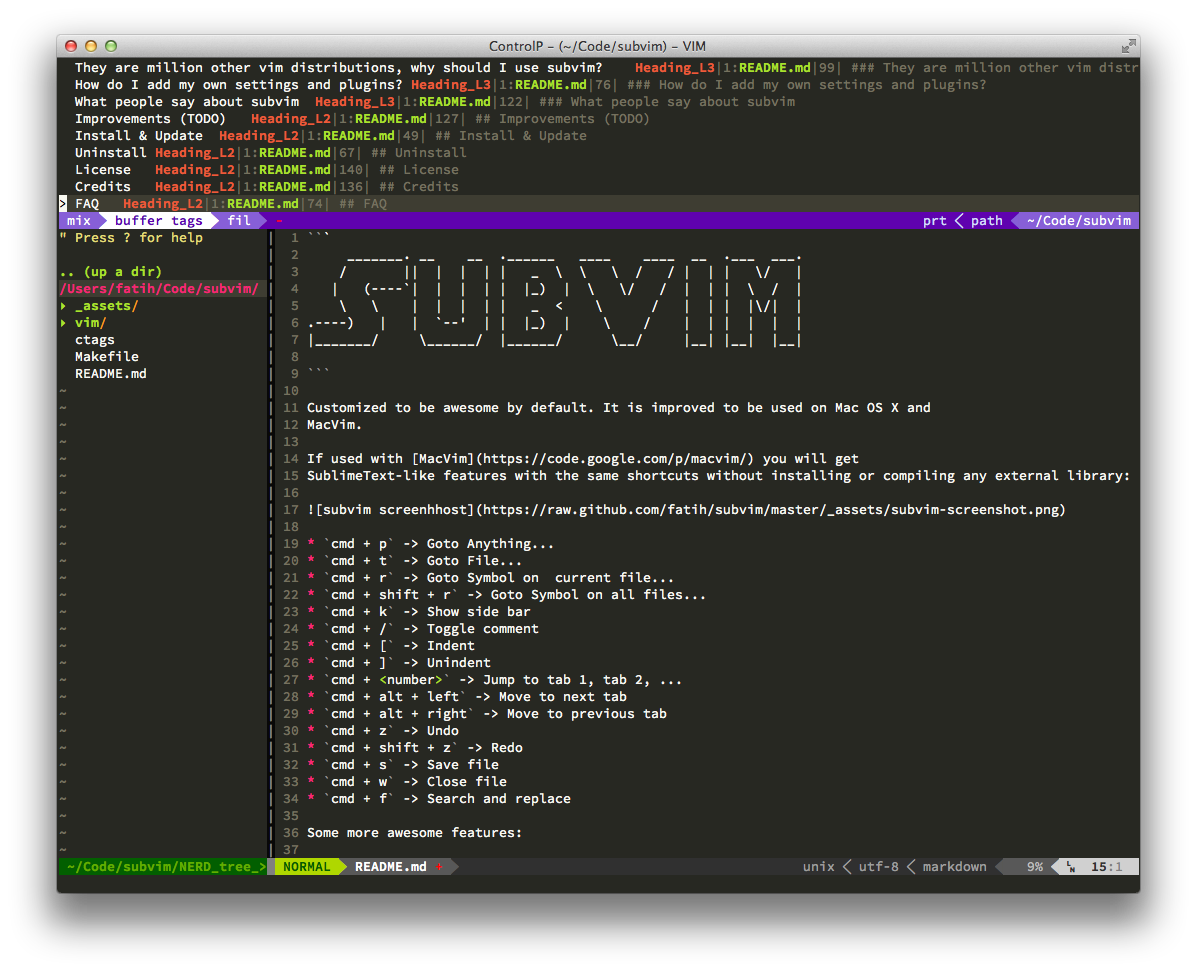 subvim screenhhost