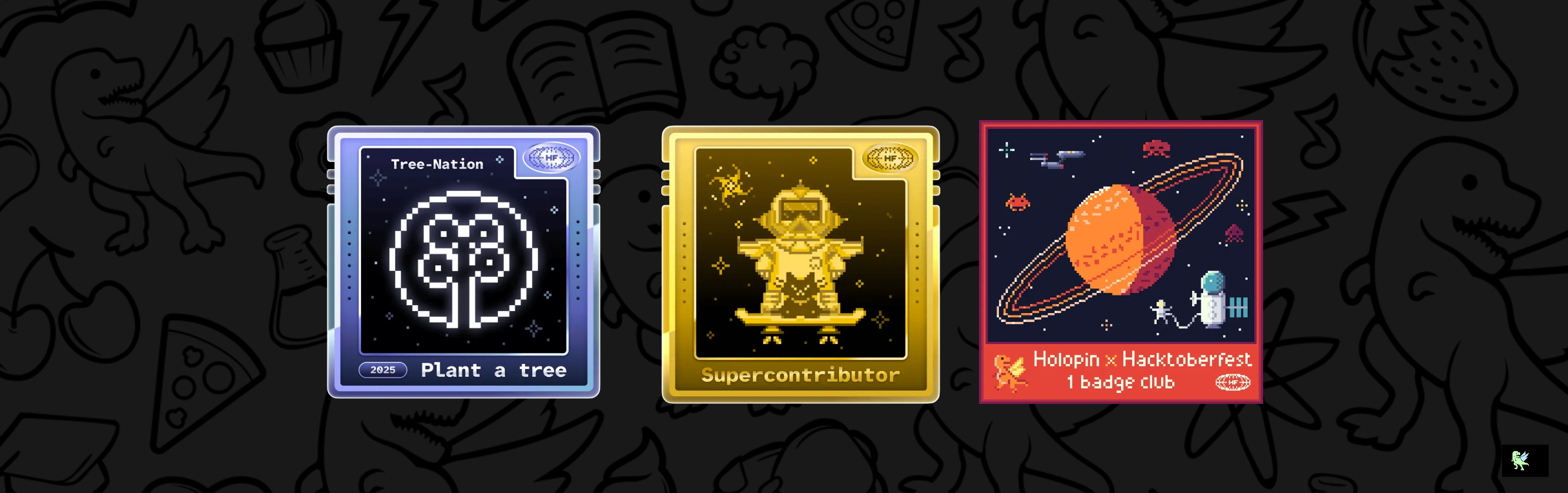 An image of @muhammadalipk's Holopin badges, which is a link to view their full Holopin profile