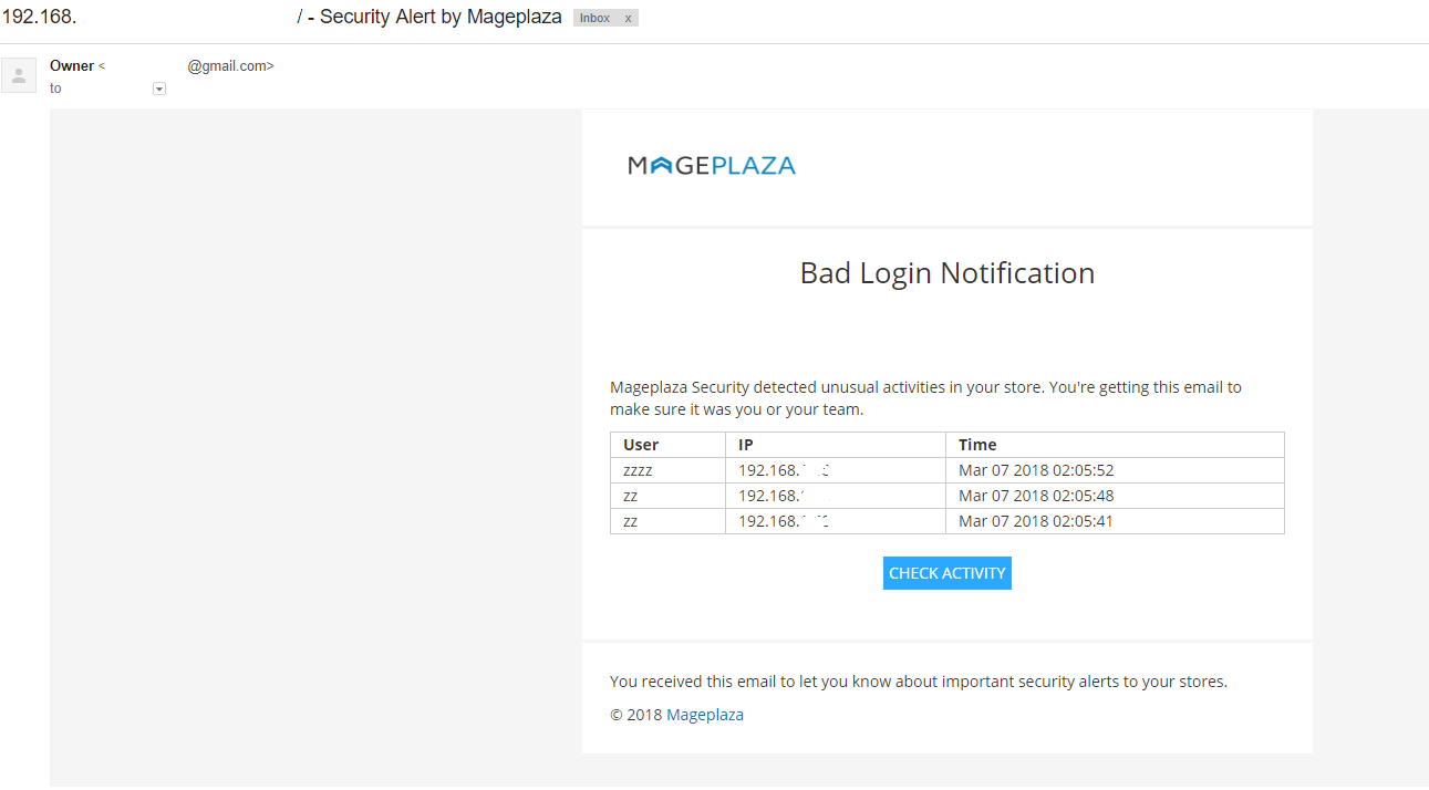 Magento 2 Security Configuration