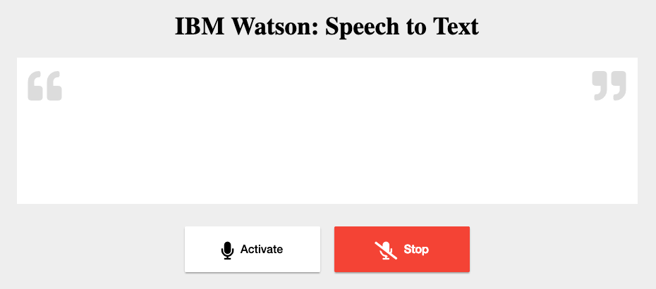 Angular Watson Voice
