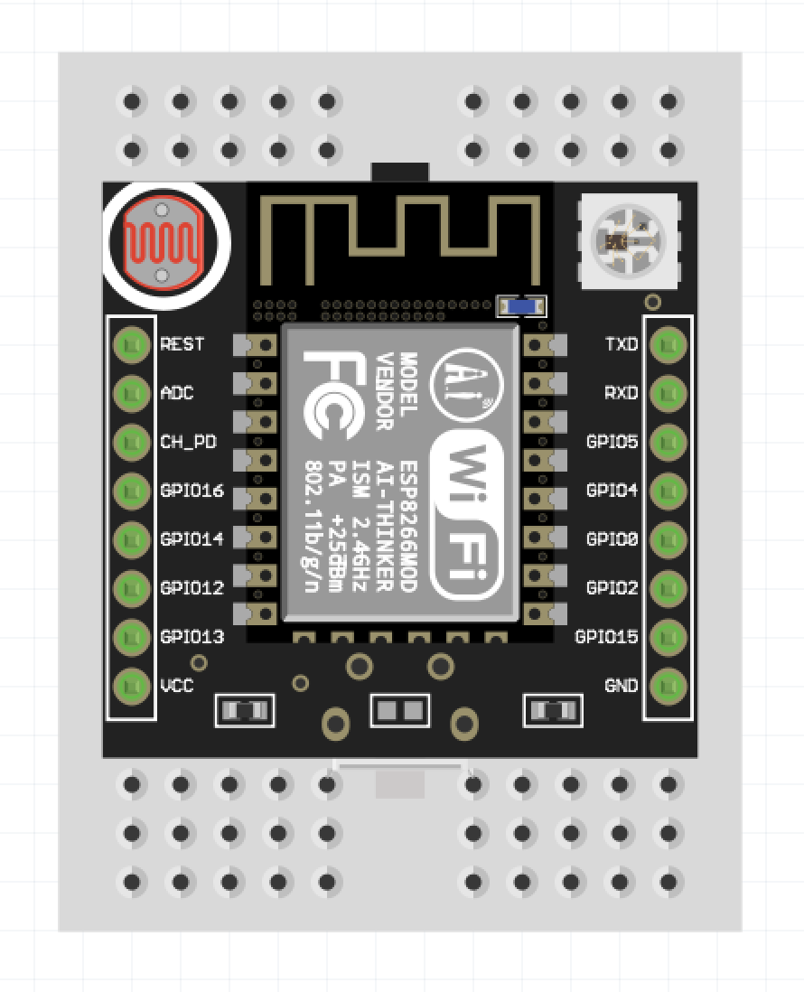 Fritzing Breadboard