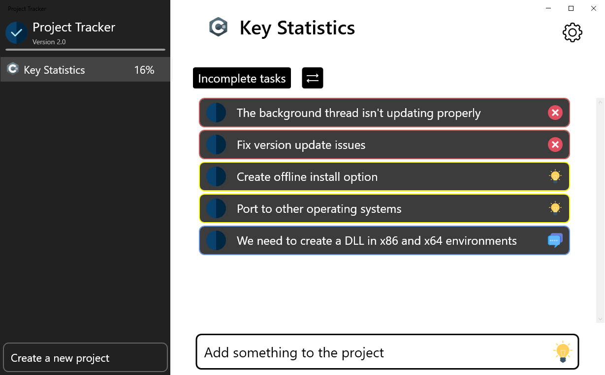 Project Tracker