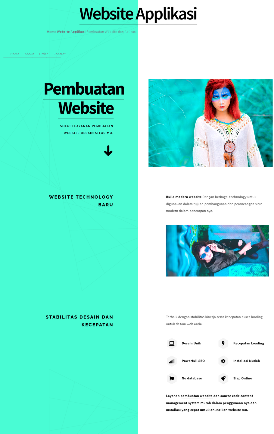New website template themes free download