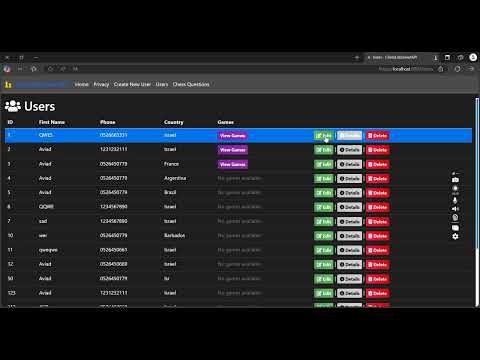 ChessLiteServerAPI Demo