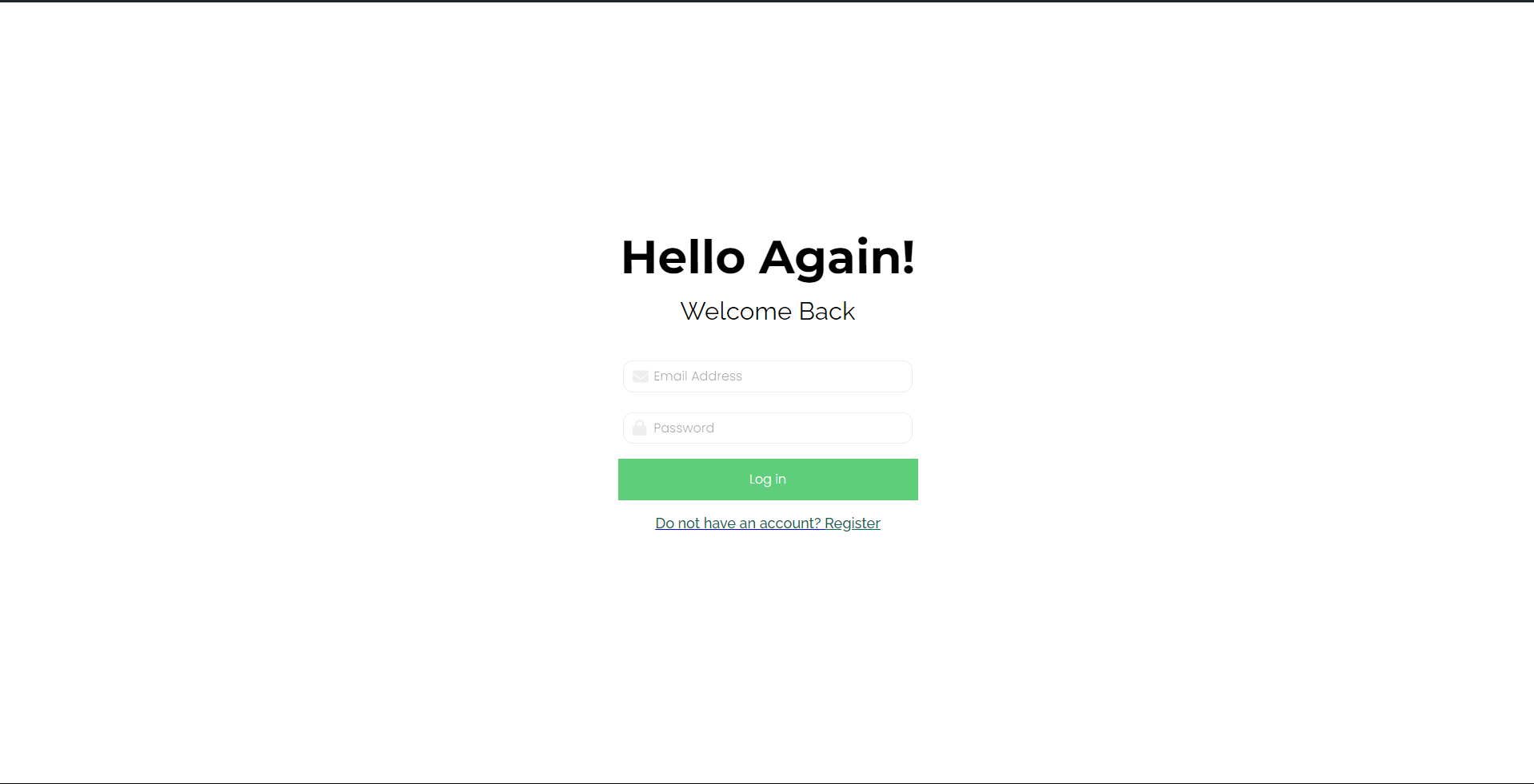 Login Page