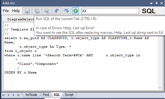 Run SQL Query