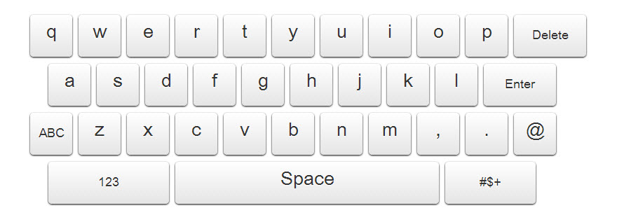 jQuery On-screen keyboard