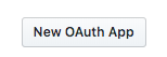 New OAuth App button