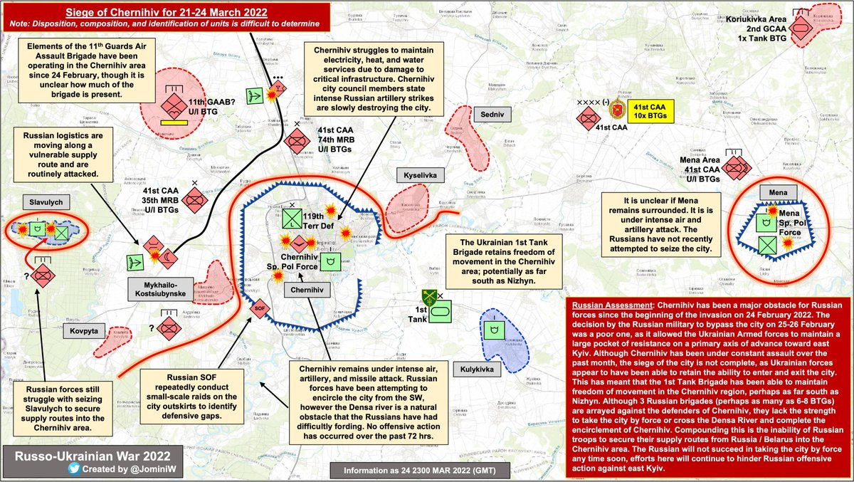 Siege of Chernihiv 2022.3.21-3.24 🔍