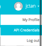 API Credentials