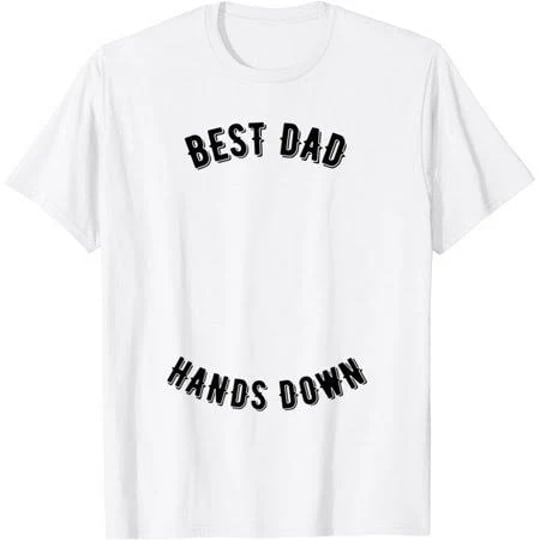 sassalilly-mens-best-dad-hands-down-kids-craft-hand-print-fathers-day-t-shirt-kids-unisex-size-small-1