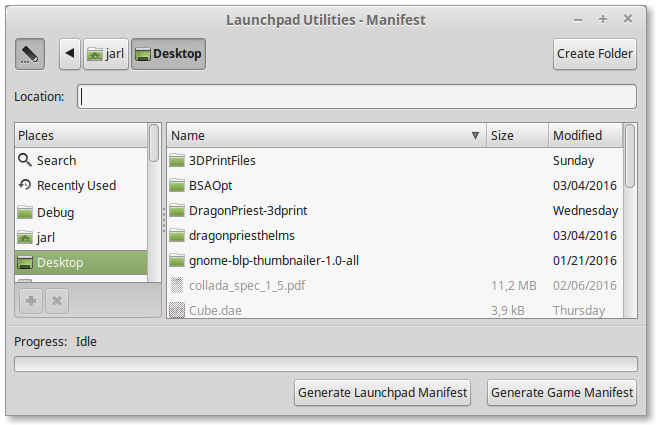 Launchpad-Utilities (GTK# on Linux)