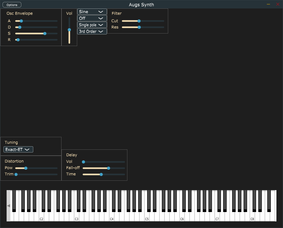 Picture of the synth so far