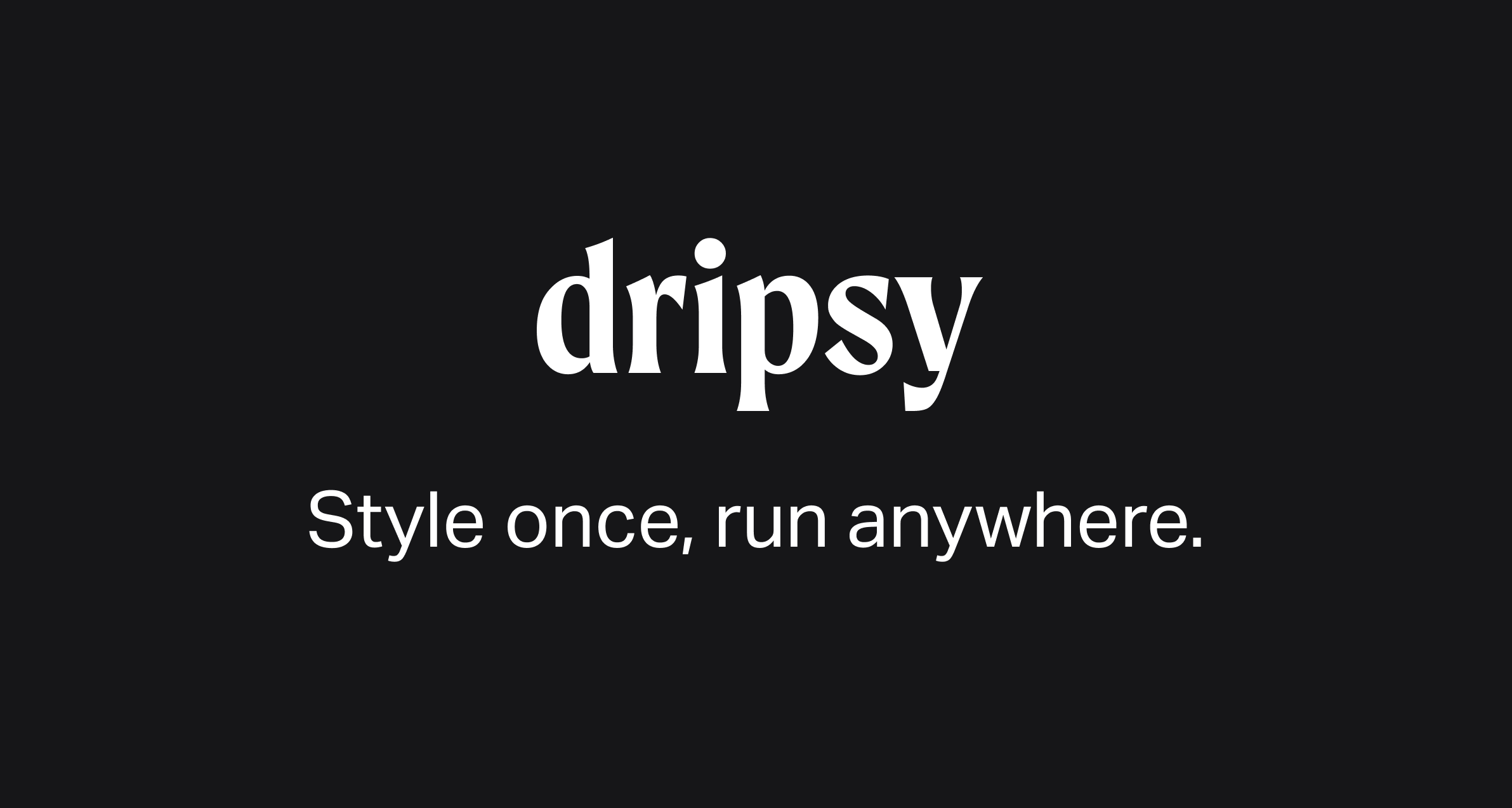 dripsy - npm