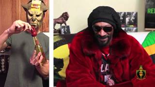 Guy Smokes with a Beer. Snoop Lion Approves.