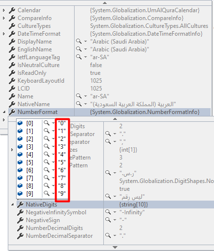 Xamarin project culture info object
