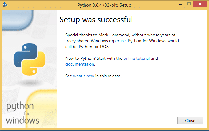 INstall python