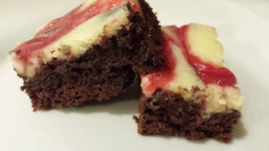 Cheese cake brownie