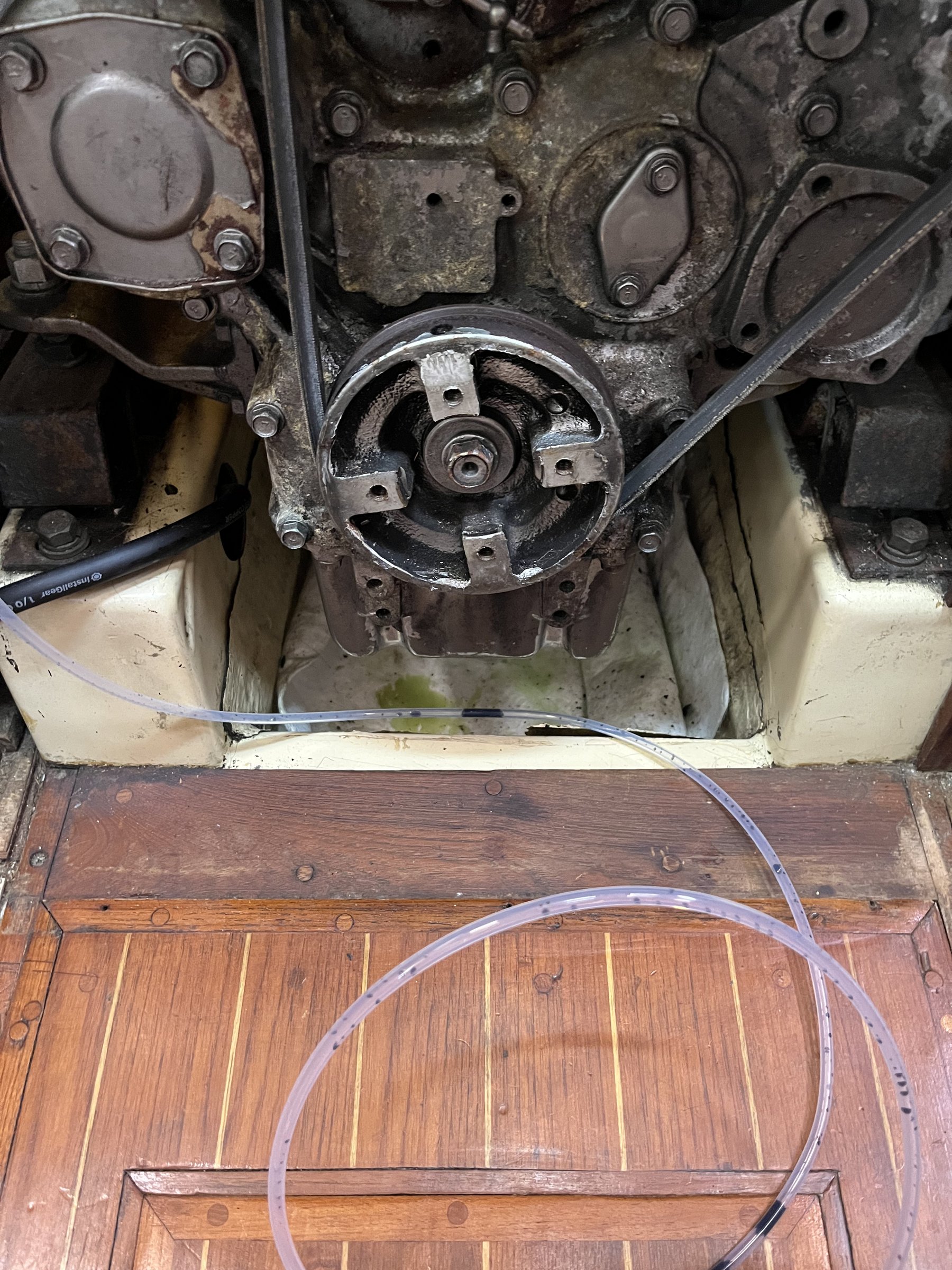 Engine bay clearance