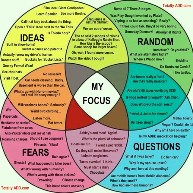 ADHD Venn Diagram