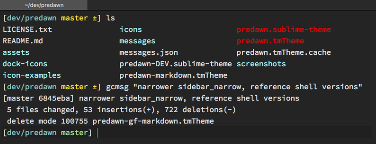 predawn-shell-iterm