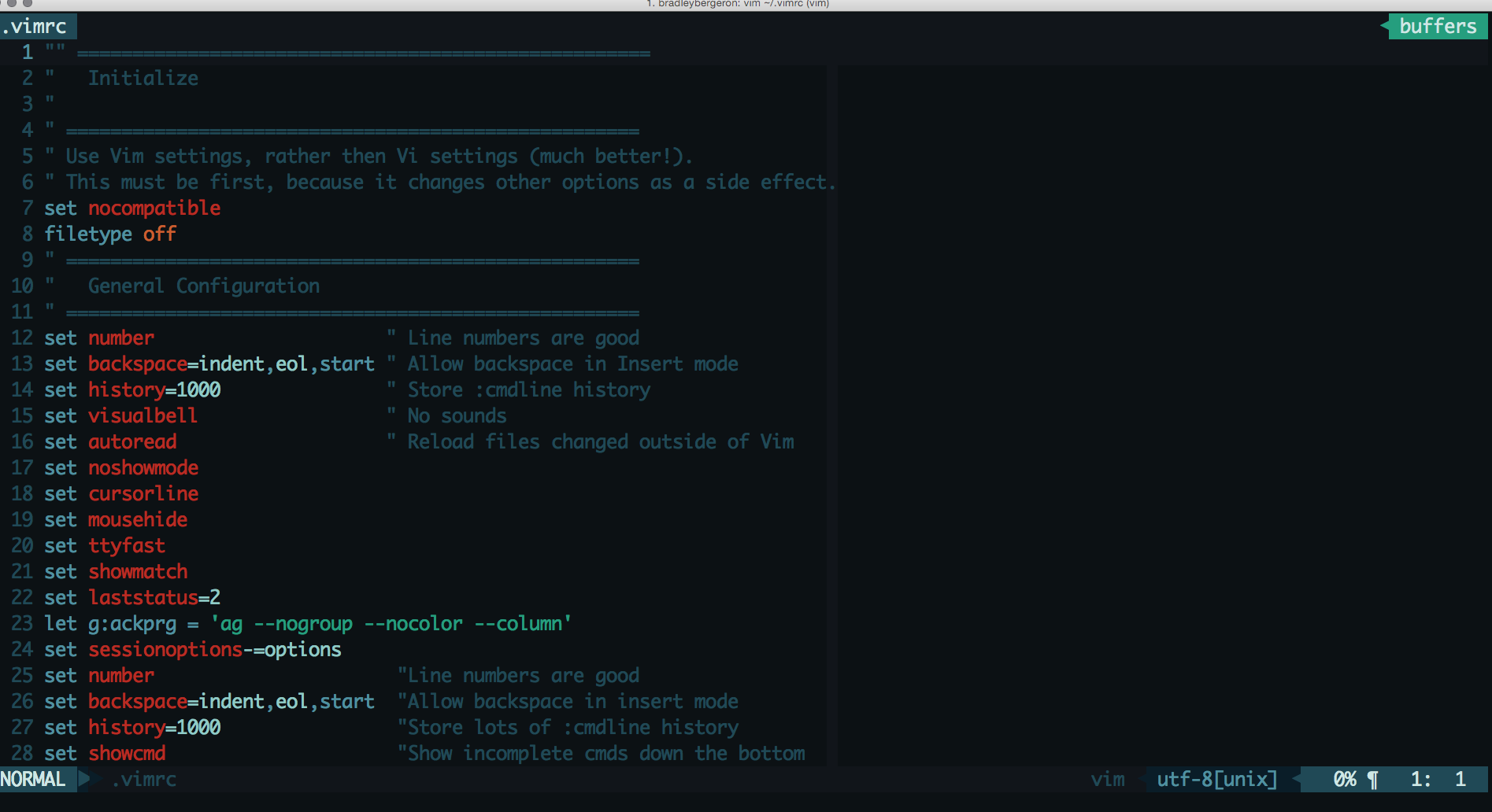 Terminal-Vim