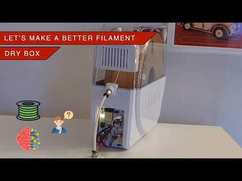 DIY WiFi Enabled Filament Dry Box