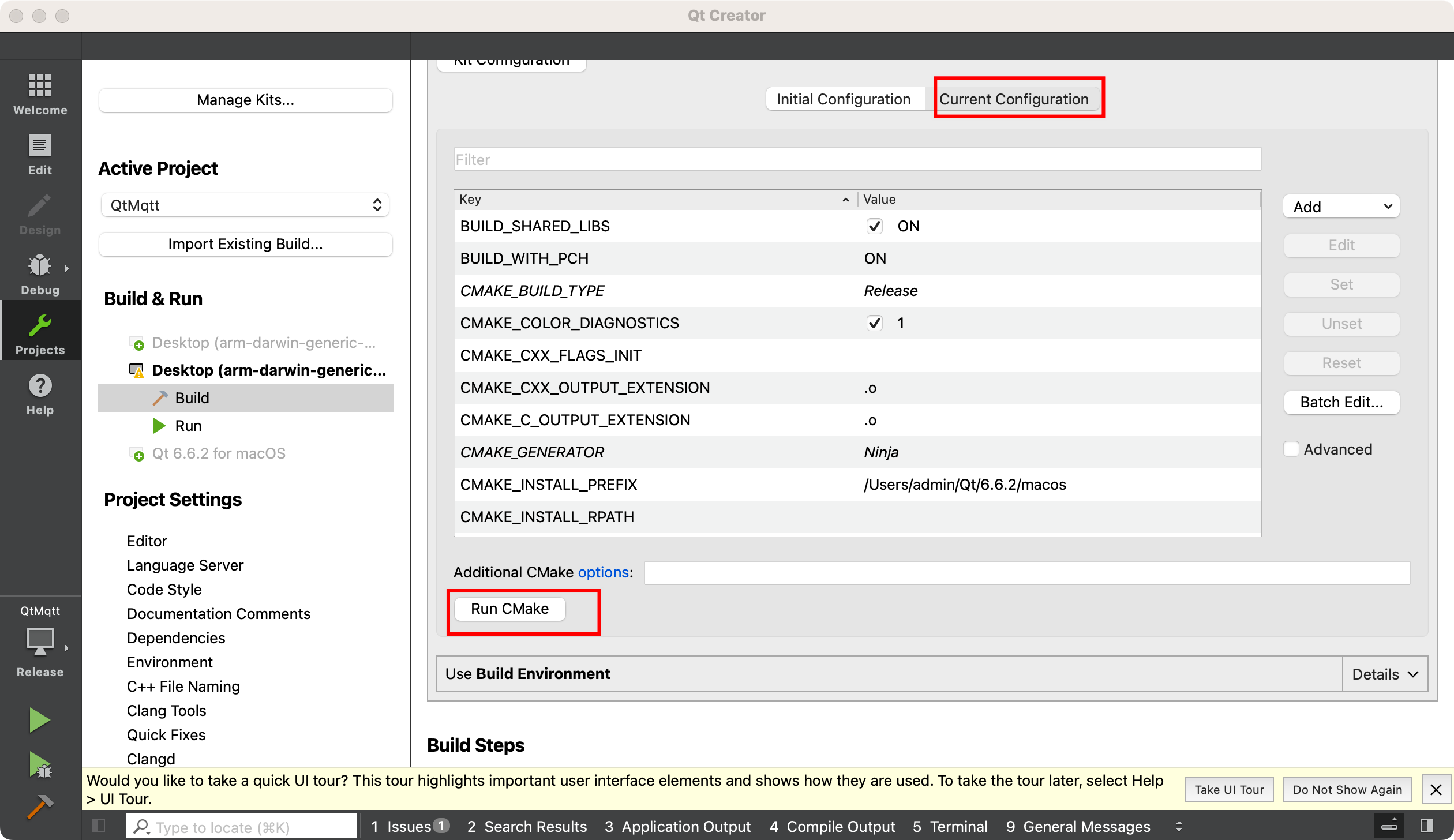 Compile the Qt MQTT Module via CMake