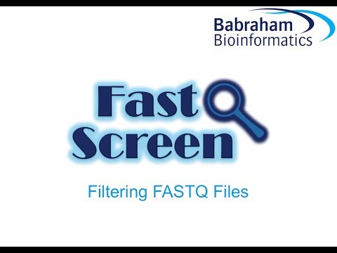 Training video 4: Filtering FASTQ Files