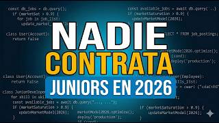 Primer Trabajo Programador: ¿Por qué nadie contrata Juniors? (1/4)
