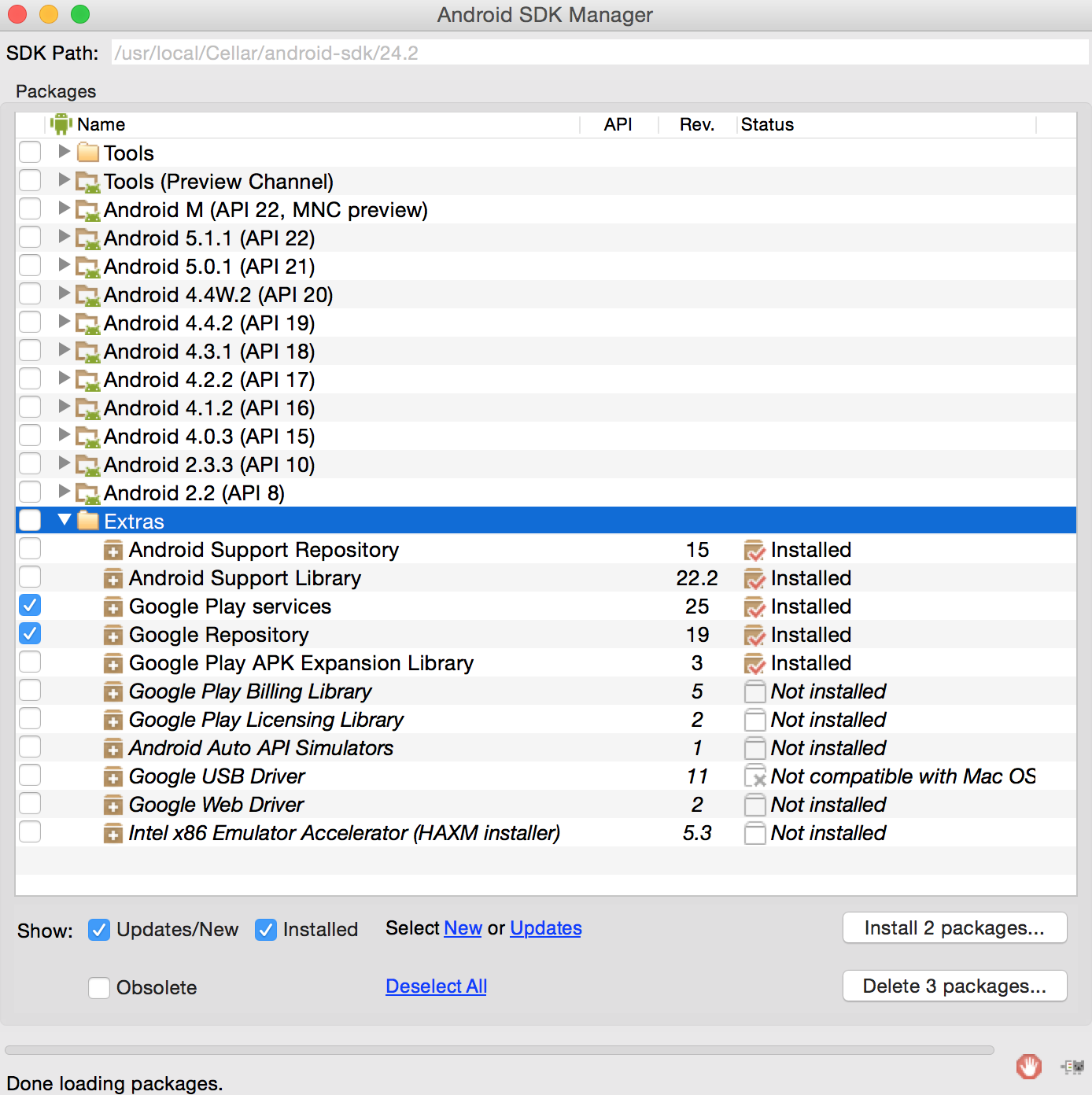 Play Services and Repository