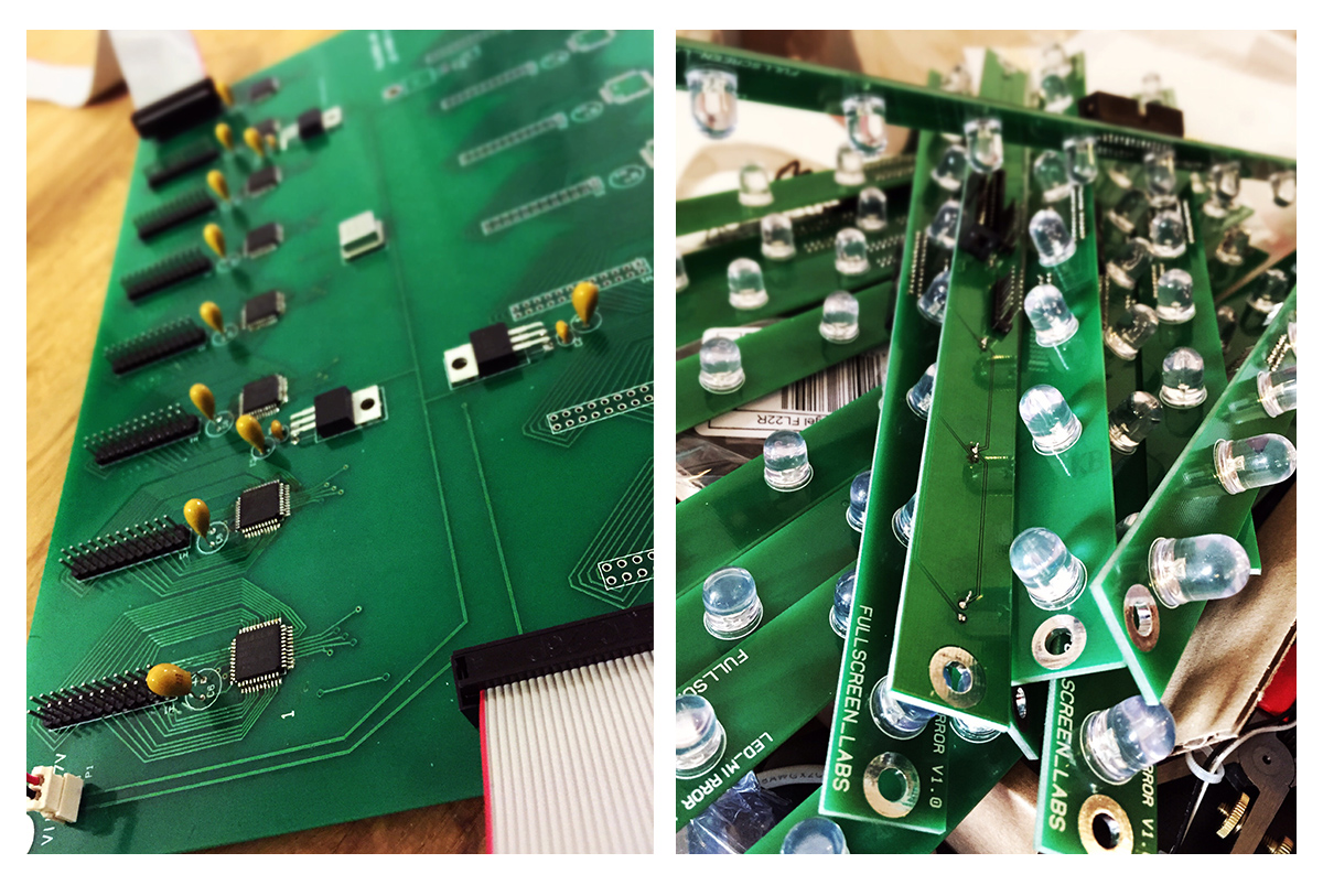 PCBs (semi-)assembled