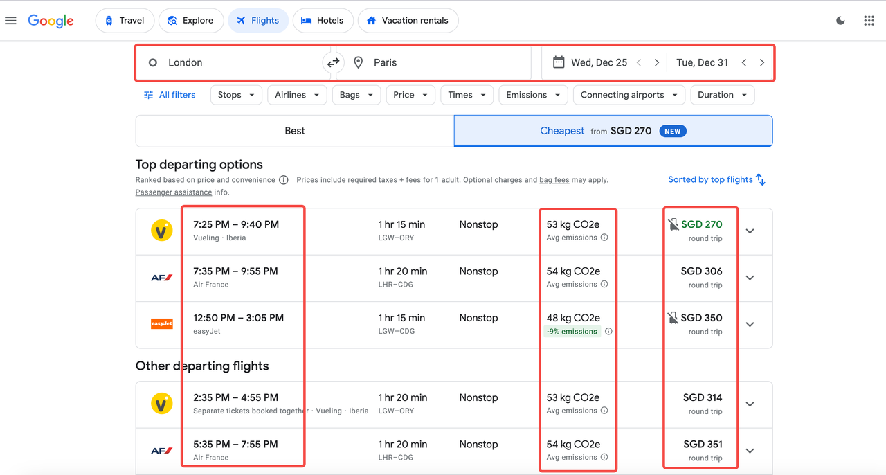 What Data Can You Extract from Google Flights