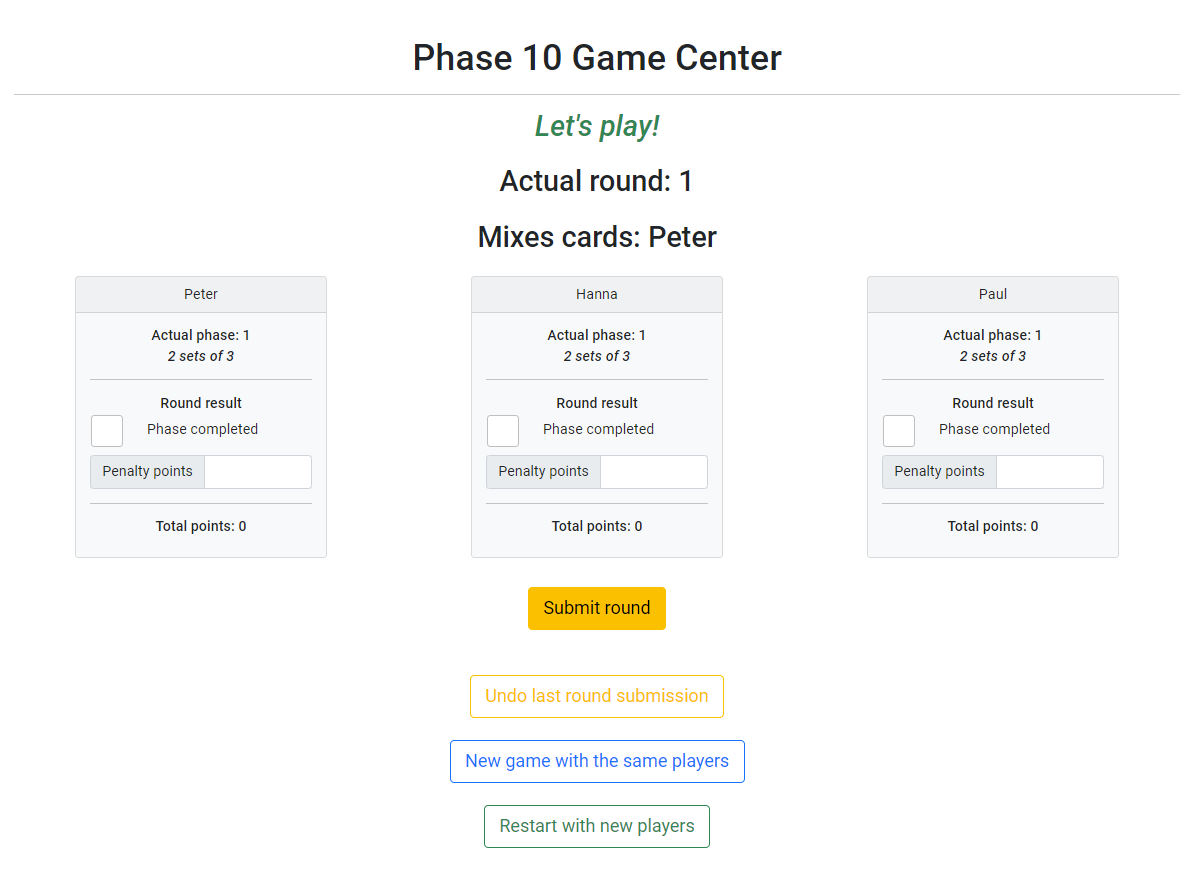 GitHub - tarkanyil/phase10-tracker: A React-based tracker app for the ...