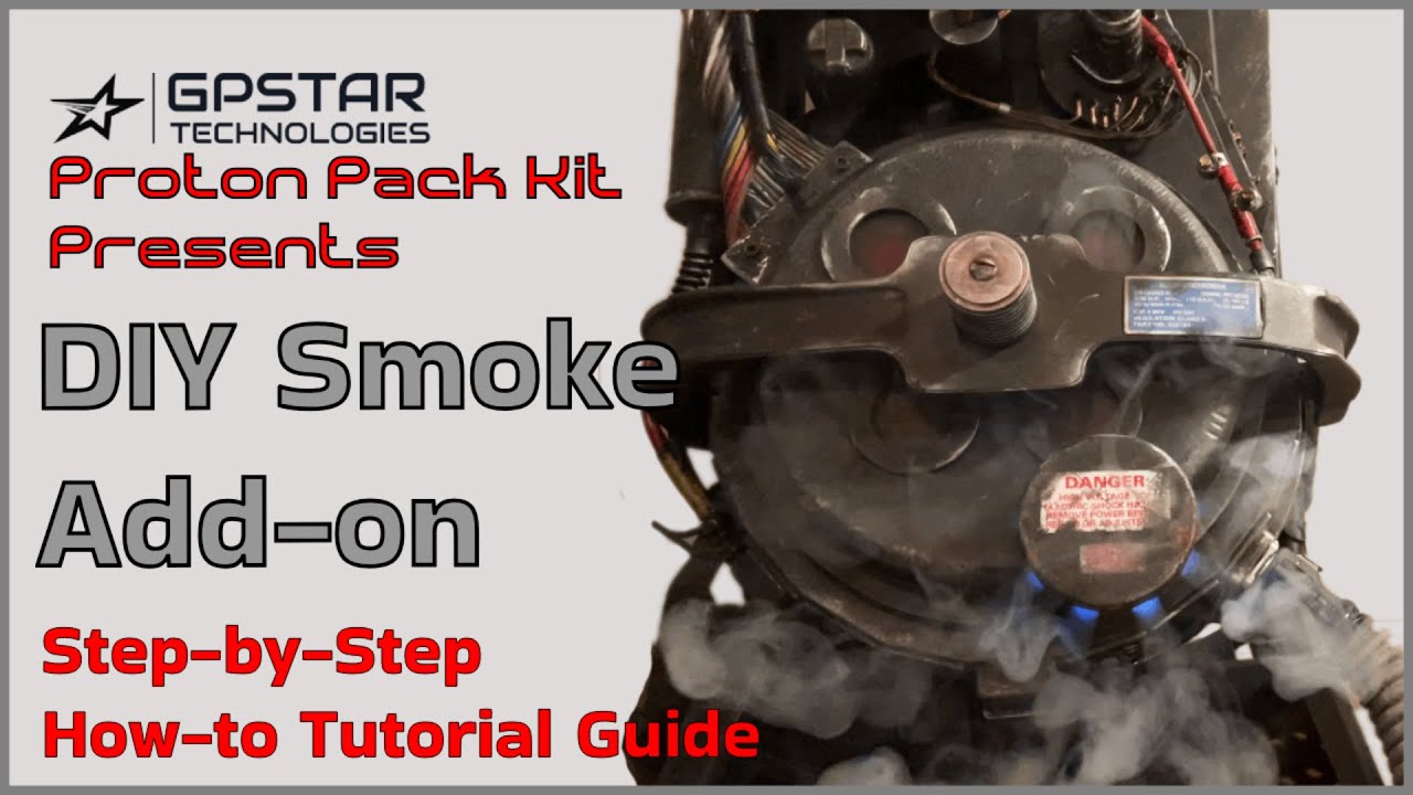 GPStar Proton Pack & Neutrona Wand DIY Smoke Installation Video