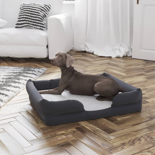 orthopedic-comfy-memory-foam-joint-relief-bolster-dog-bed-for-dogs-up-1