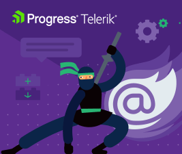 Telerik UI for Blazor – Get 50+ native Blazor UI components to build high-performing web apps. Give it a try