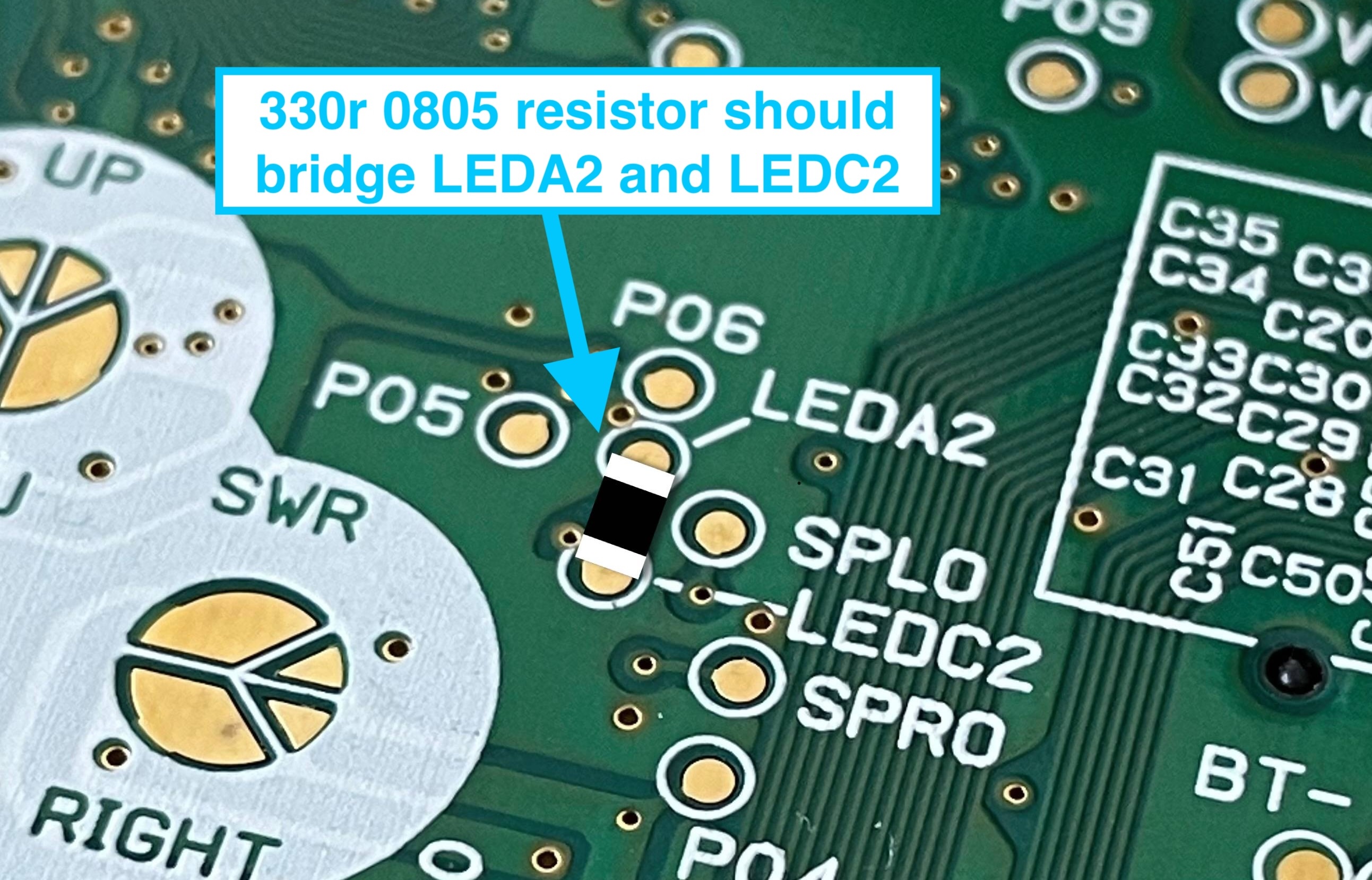 Macro Mod Resistor Location