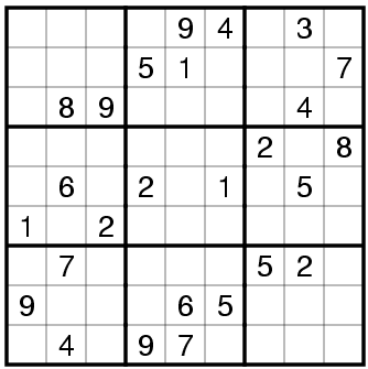 sudoku example