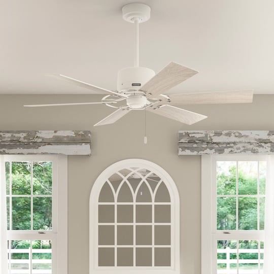 hunter-52354-52-in-gilrock-matte-white-ceiling-fan-pull-chain-1