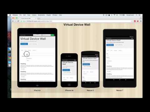 Virtual Device Wall - Youtube Video Link 